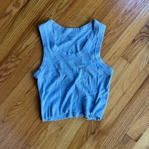 Brandy Melville Light Grey Tank Top
